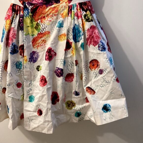 Prabal Gurung X Target Yellow Red Pleated A-Line Sundress Size 2 - Picture 9 of 16